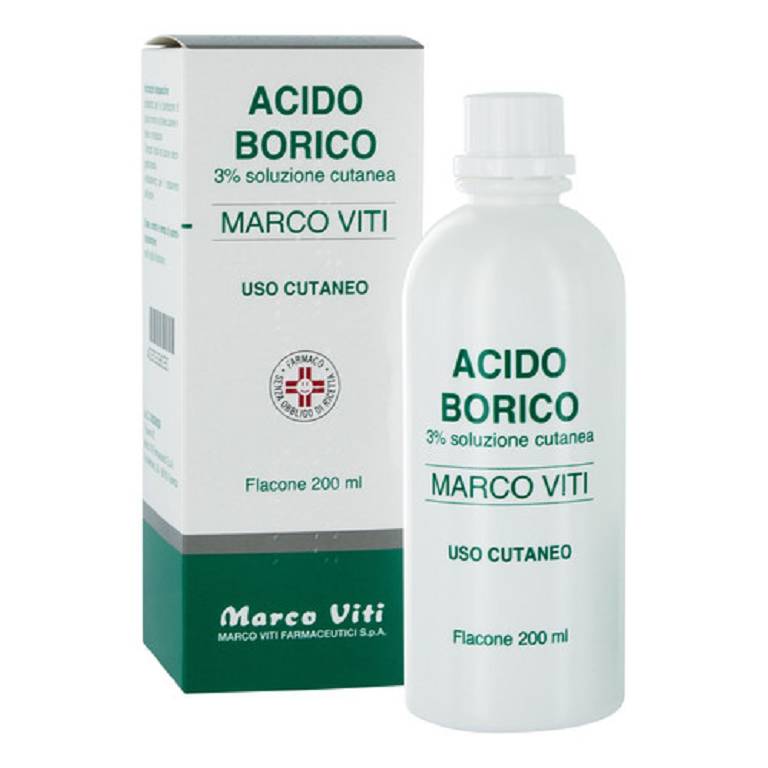 ACIDO BORICO Marco Viti 3% 200ML