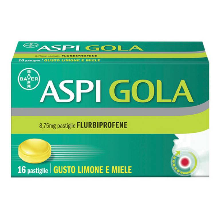 ASPI GOLA 16 Pastiglie Limone e Miele