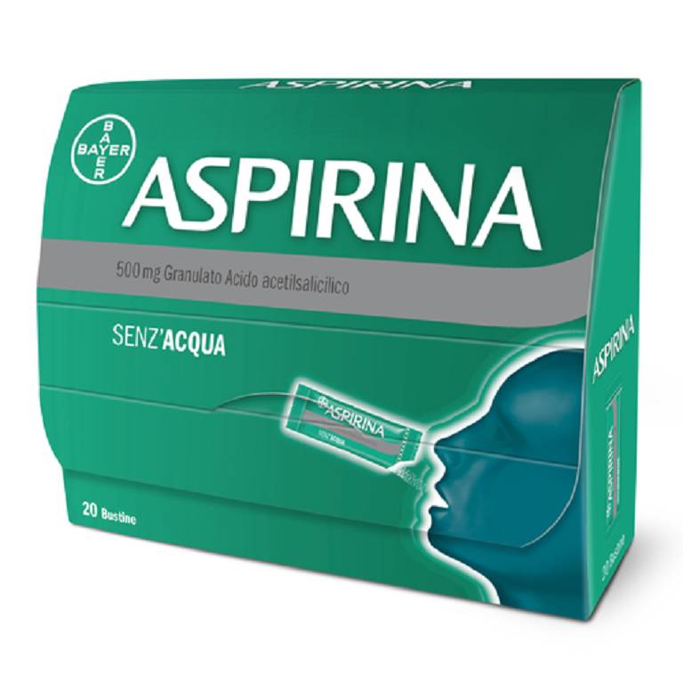 ASPIRINA 20 Bustine orosolubili 500mg