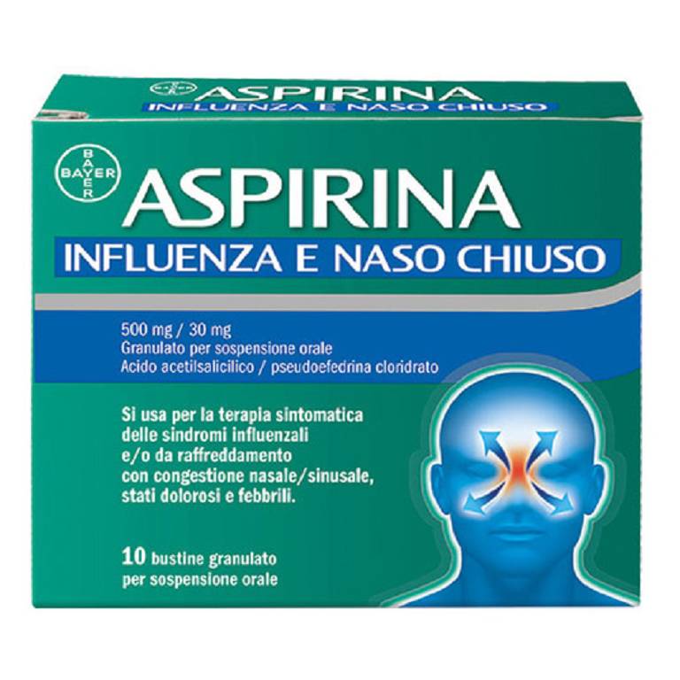 ASPIRINA ACT 10 Compresse Effervescenti 800+480 mg