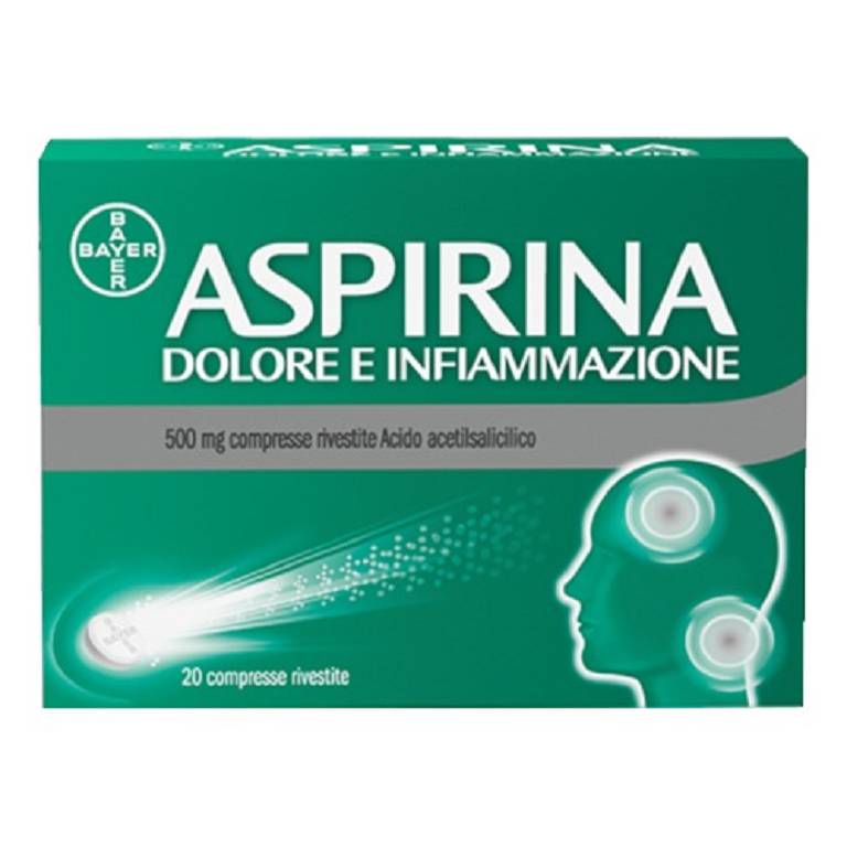 ASPIRINA Dolore e infiammazione 20 compresse 500mg