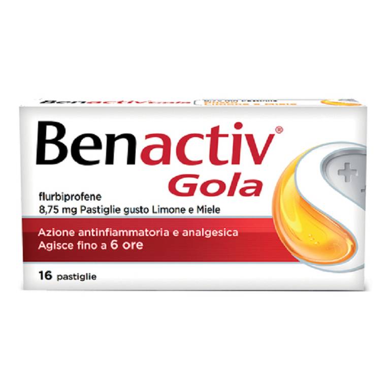 BENACTIV GOLA 16 Pastiglie Gusto Limone e Miele