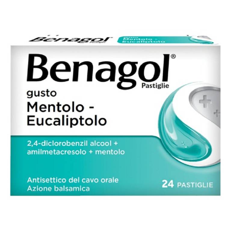 BENAGOL 24 pastiglie gusto mentolo eucalipto