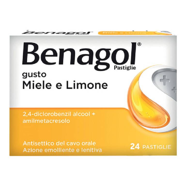 BENAGOL 24 pastiglie miele e limone