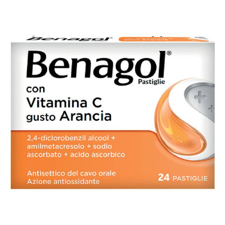 BENAGOL VIT C 24 pastiglie gusto arancia