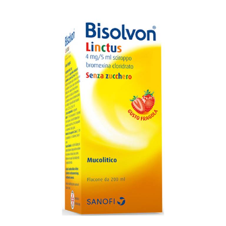 BISOLVON sciroppo 200ml gusto fragola