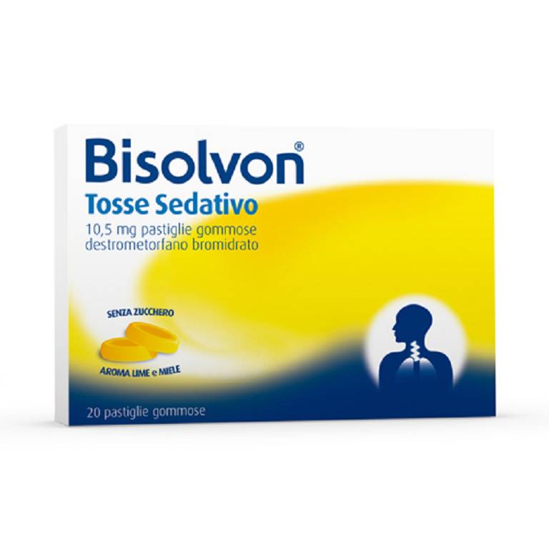 BISOLVON tosse sedativo 20 pastiglie 10,5 mg