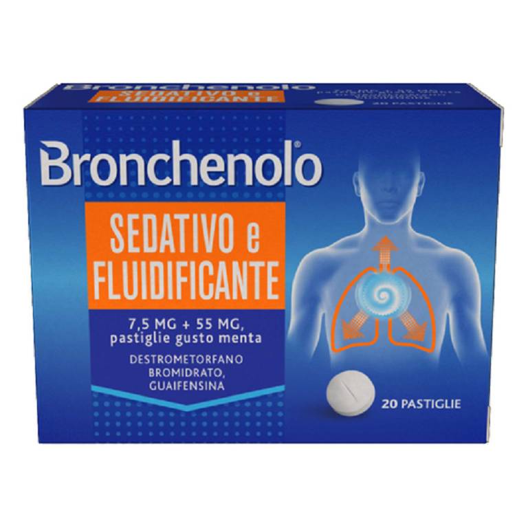 BRONCHENOLO sedativo fluidificante 20 pastiglie