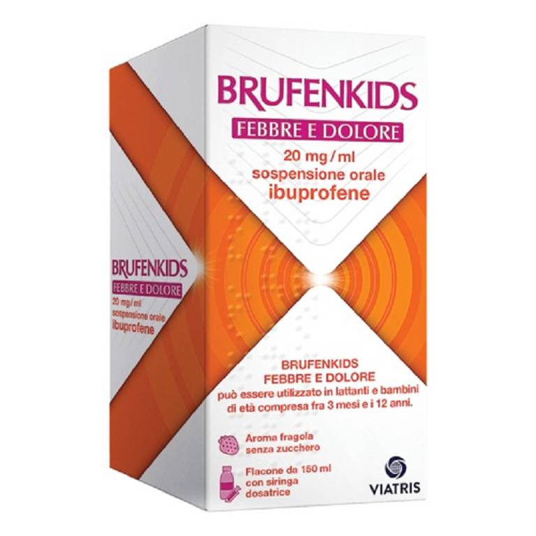 BRUFENKIDS febbre e dolore sospensione orale 20mg/ml 150ml