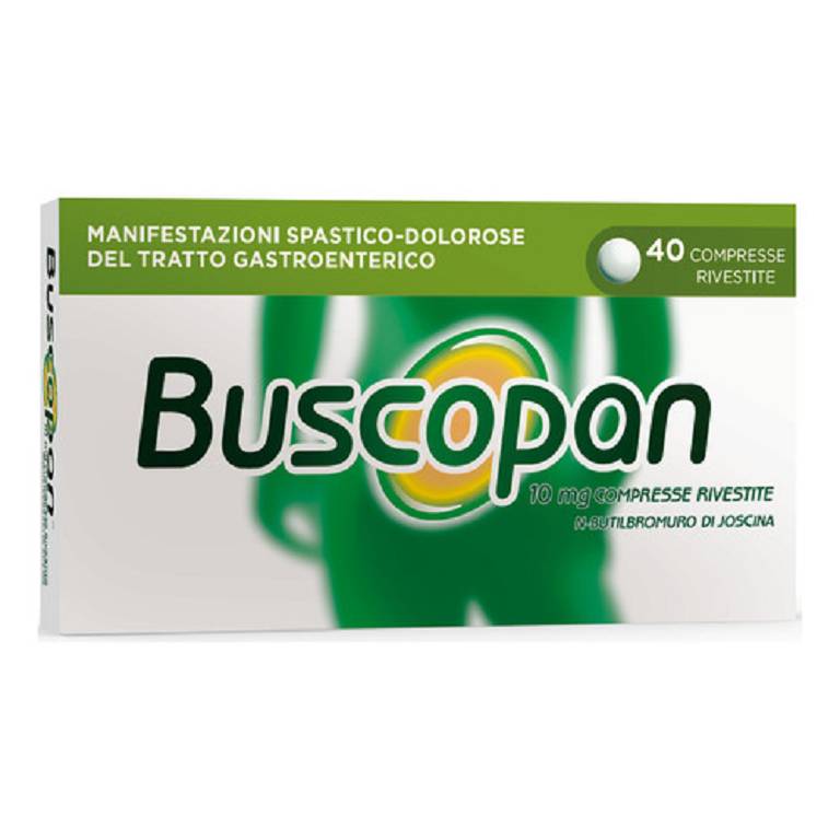 BUSCOPAN 40 COMPRESSE RIVESTITE 10 mg