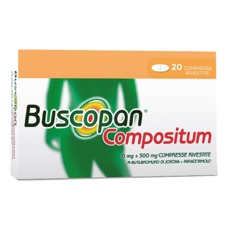 BUSCOPAN COMPOSITUM 20 COMPRESSE RIVESTITE