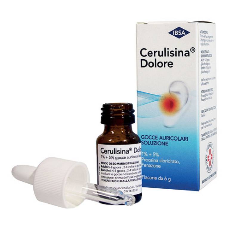 CERULISINA DOLORE gocce auricolari flacone da 6g