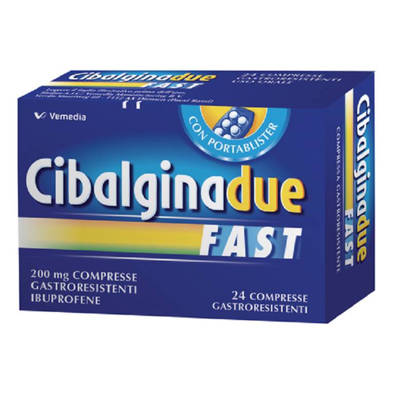 CIBALGINA DUE FAST 24 compresse 200 mg