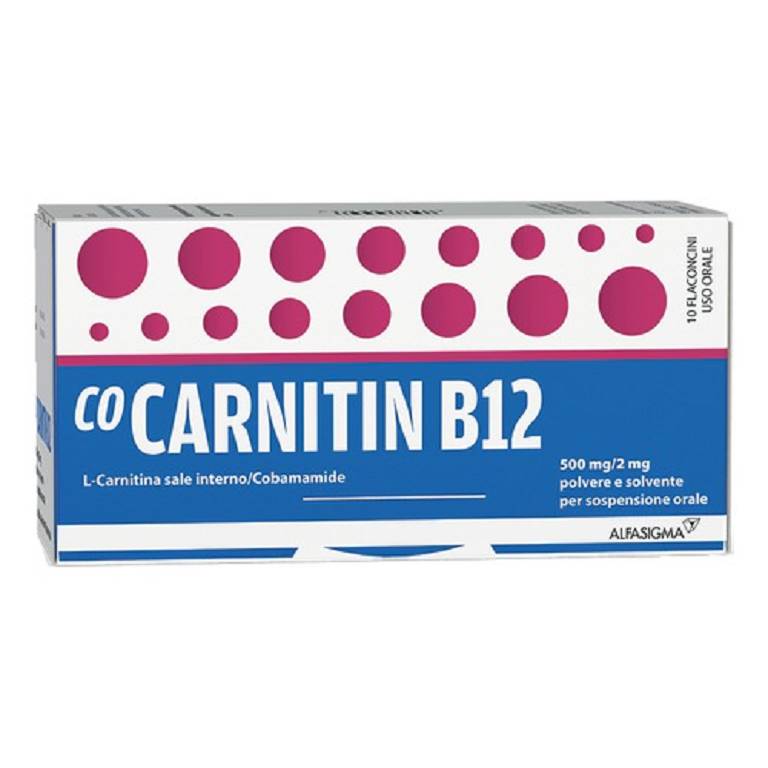 COCARNITIN B12 sospensione orale 10 flaconi 10 ml