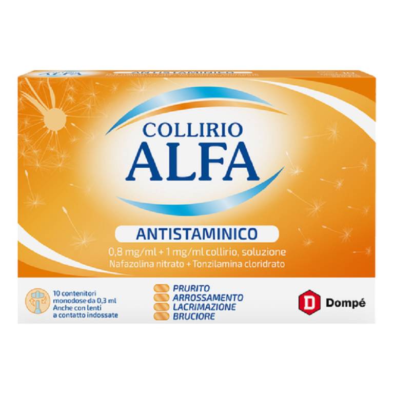COLLIRIO ALFA ANTISTAMINICO 10 CONTENITORI MONODOSE