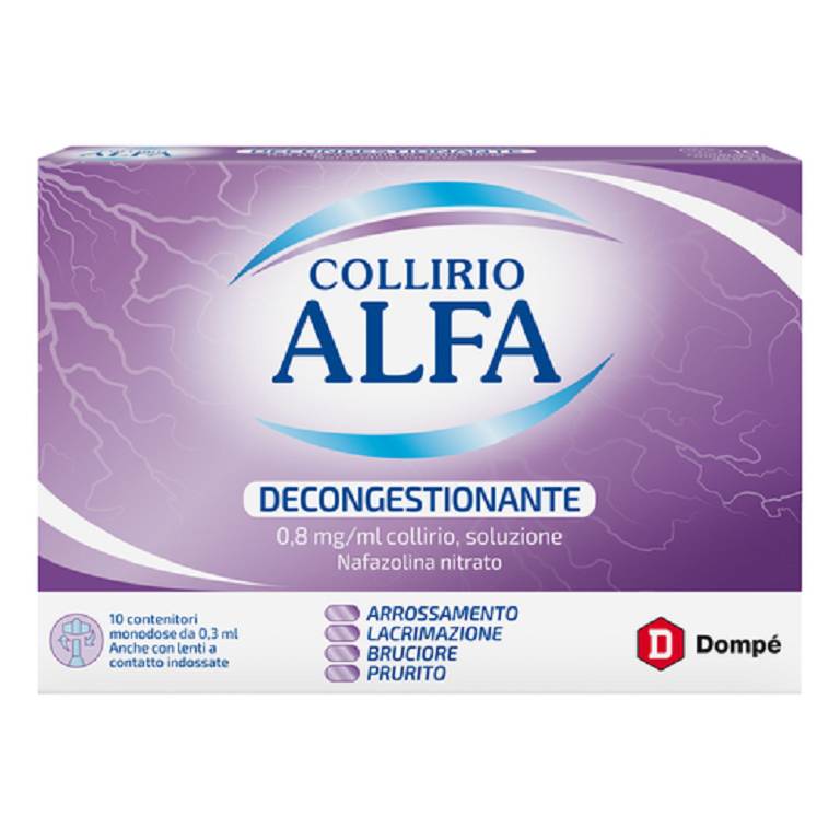 COLLIRIO ALFA DECONGESTIONANTE 10 CONTENITORI 0,3ML