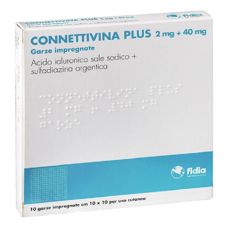 CONNETTIVINA PLUS 10 GARZE 10x10