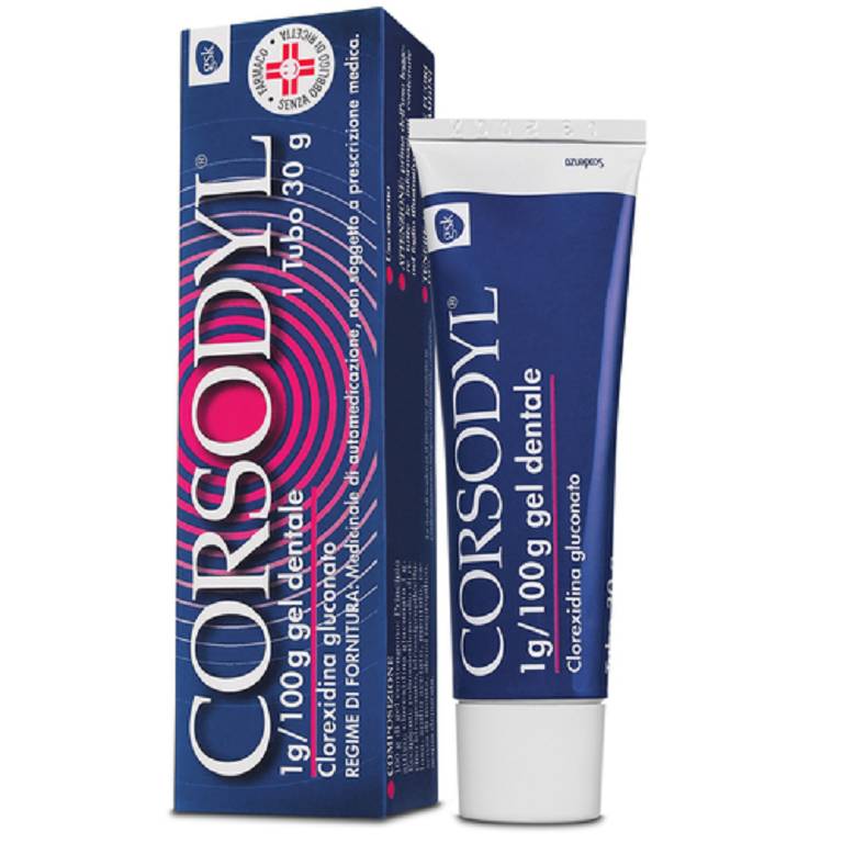CORSODYL GEL DENTALE 30g 1g/100g