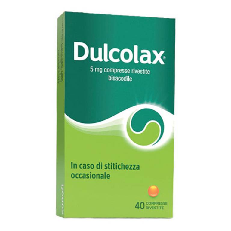 DULCOLAX 40 COMPRESSE RIVESTITE 5mg