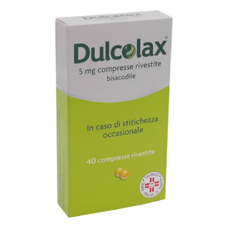 DULCOLAX 40 COMPRESSE RIVESTITE 5mg