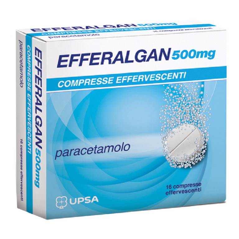 EFFERALGAN 16 COMPRESSE EFFERVESCENTI 500mg
