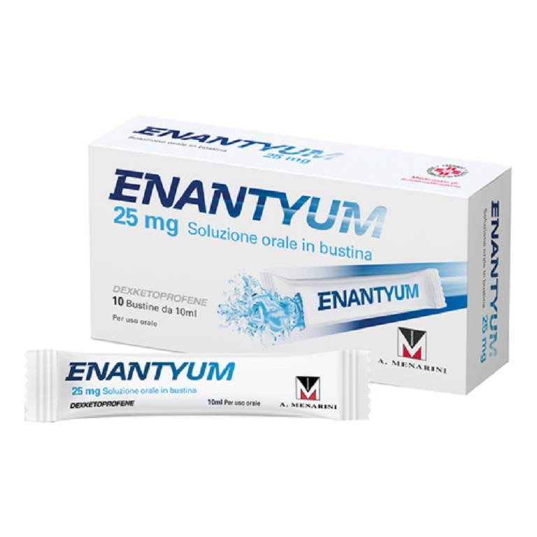ENANTYUM 10 BUSTE SOLUZIONE ORALE LIQUIDA 25MG 10ML