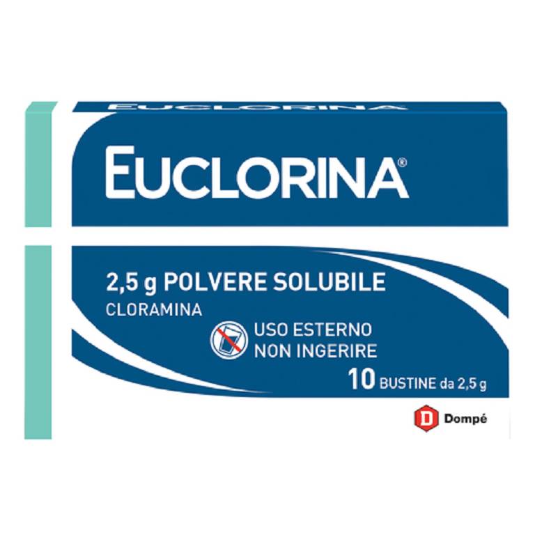 EUCLORINA POLVERE SOLUBILE 10 BUSTE 2,5g