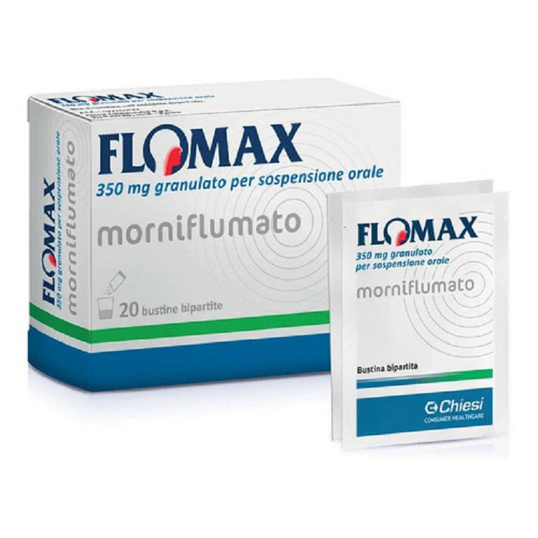 FLOMAX SOLUZIONE ORALE GRAT 20 BUSTINE BIPARTITE 350mg