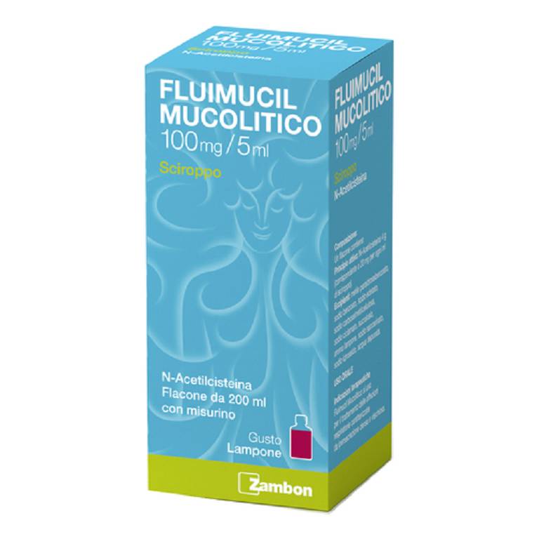 FLUIMUCIL MUCOL SCIROPPO 100mg/5ml