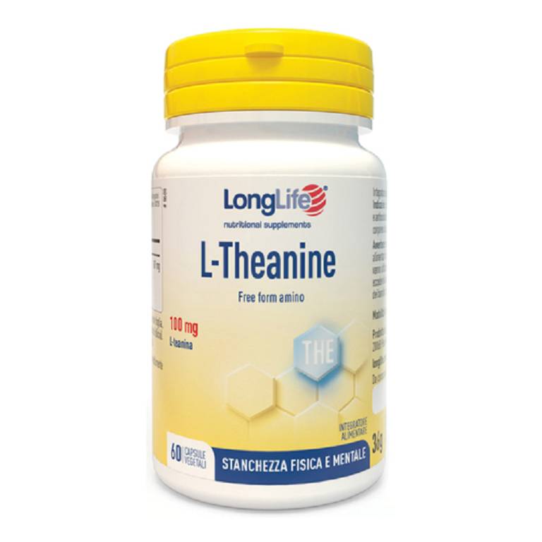 LONGLIFE L-THEANINE 60CPS VEG LONGLIFE L-THEANINE 60CPS VEG