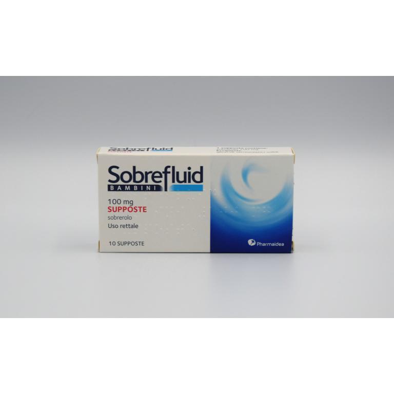SOBREFLUID*BB 10SUPP 100MG
