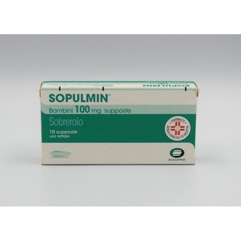 SOPULMIN*BB 10SUPP 100MG