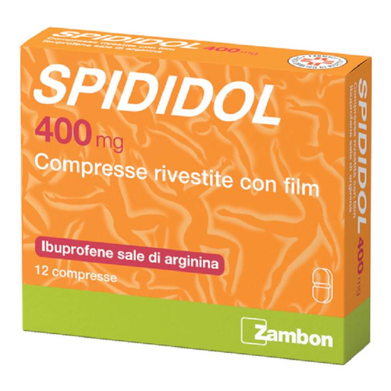 SPIDIDOL 12 COMPRESSE RIVESTITE 400mg