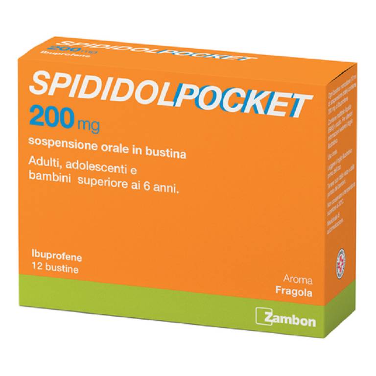SPIDIDOLPOCKET 12 BUSTINE 200mg