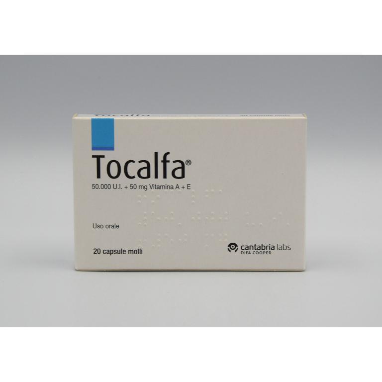 TOCALFA*20CPS MOLLI 50000UI+50